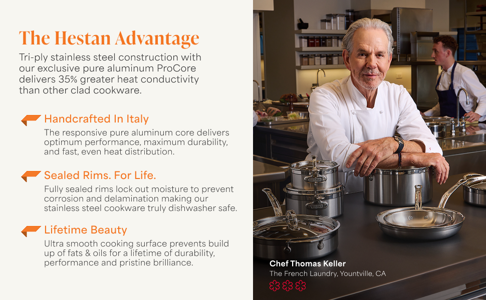 the hestan advantage