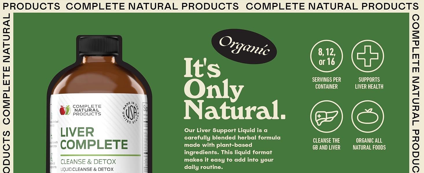 Plant-based Liver Complete extract for daily use