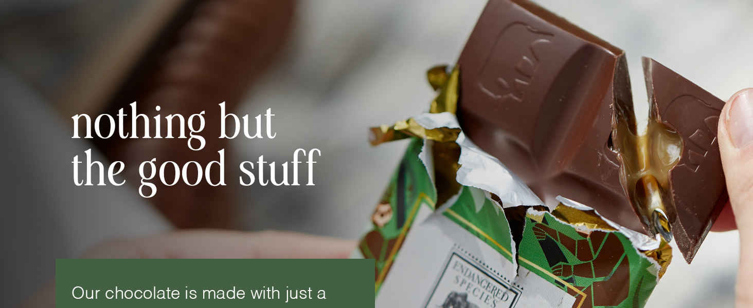 Endangered Species Dark Chocolate Candy Bars 48% COCOA