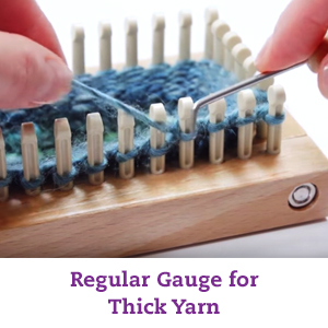 Regular Gauge for Thick Yarn
