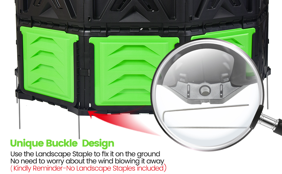 Unique Buckle Design