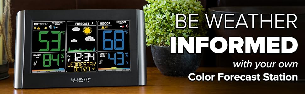 lacrosse, la crosse, C85845, forecast, temperature, wireless, weather