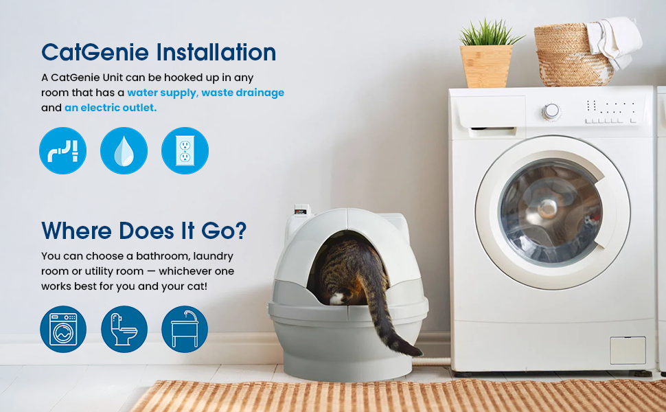 Petnovations CatGenie Whoosh Cat Litter Box