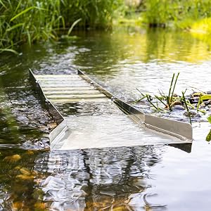 ASR Outdoor gold panning gold prospecting sluice box paydirt gold mining