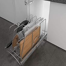 Pull Out Bakeware Organizer
