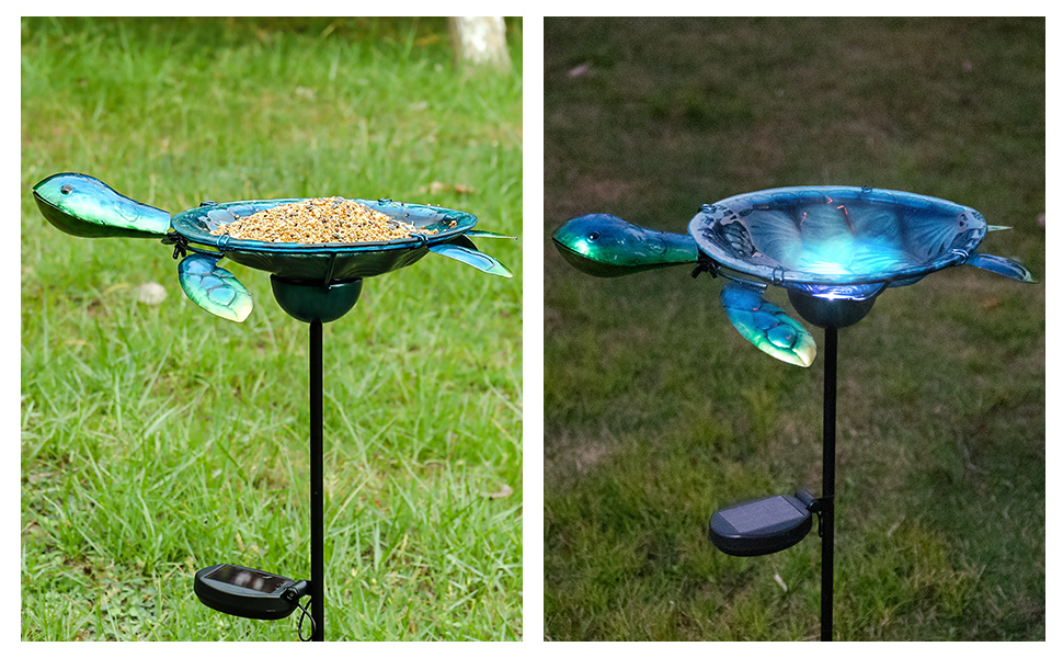 turtle bird baths