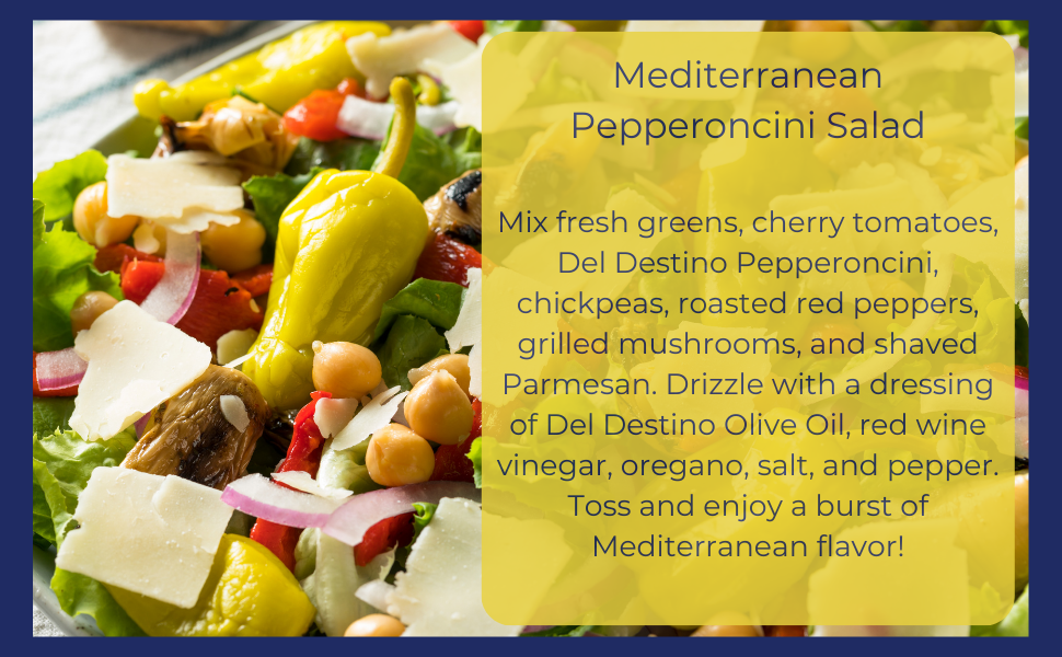Mediterranean Pepperoncini Salad