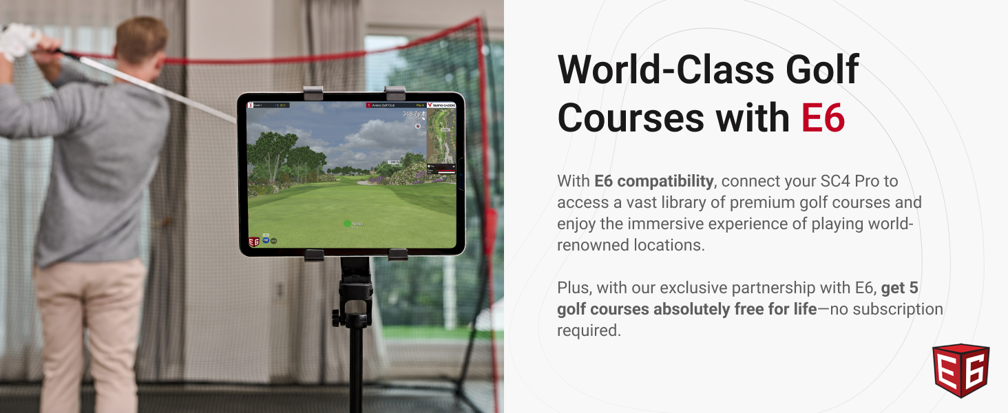 Real-Time 3D Driving Range &amp; Golf Courses at Home
