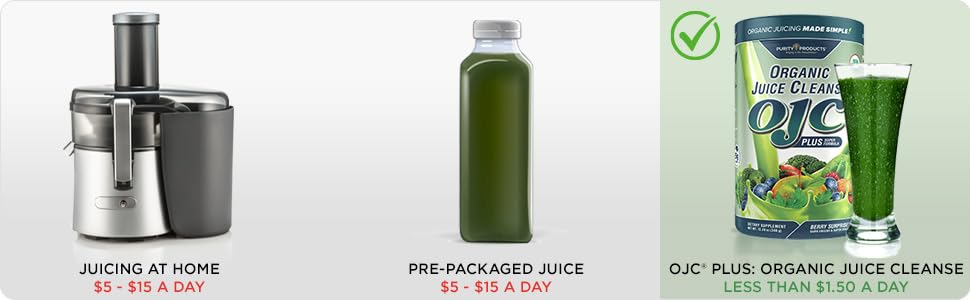 ojc plus berry surprise purity products organic juice cleanse powder greens reds fruits vegetables