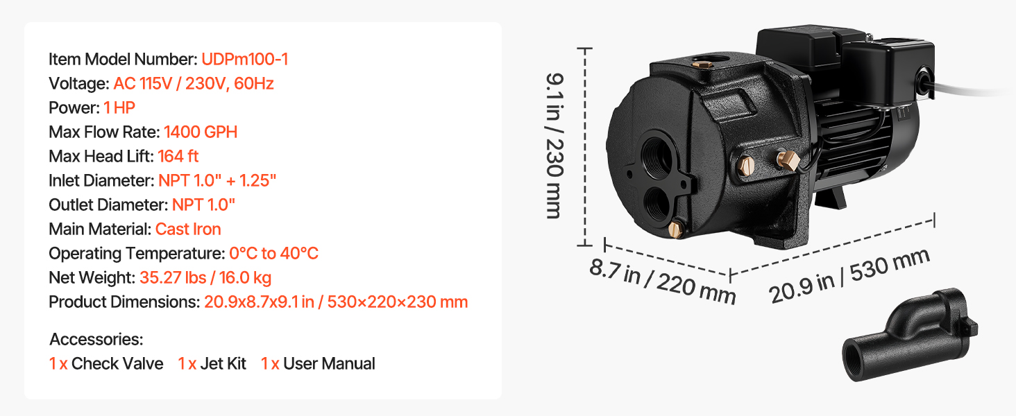 irrigation pump