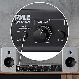 Speaker Selector, 6 Channel Speaker Selector, Pyle Speaker Selector, 6 Channel Speaker Selector