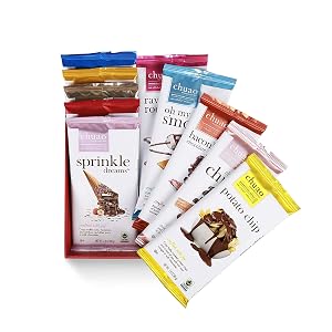 Chuao Chocolatier Assorted Dark &amp; Milk Chocolate Gourmet Chocolate Bars Chocolate Gift Box, 10-Piece