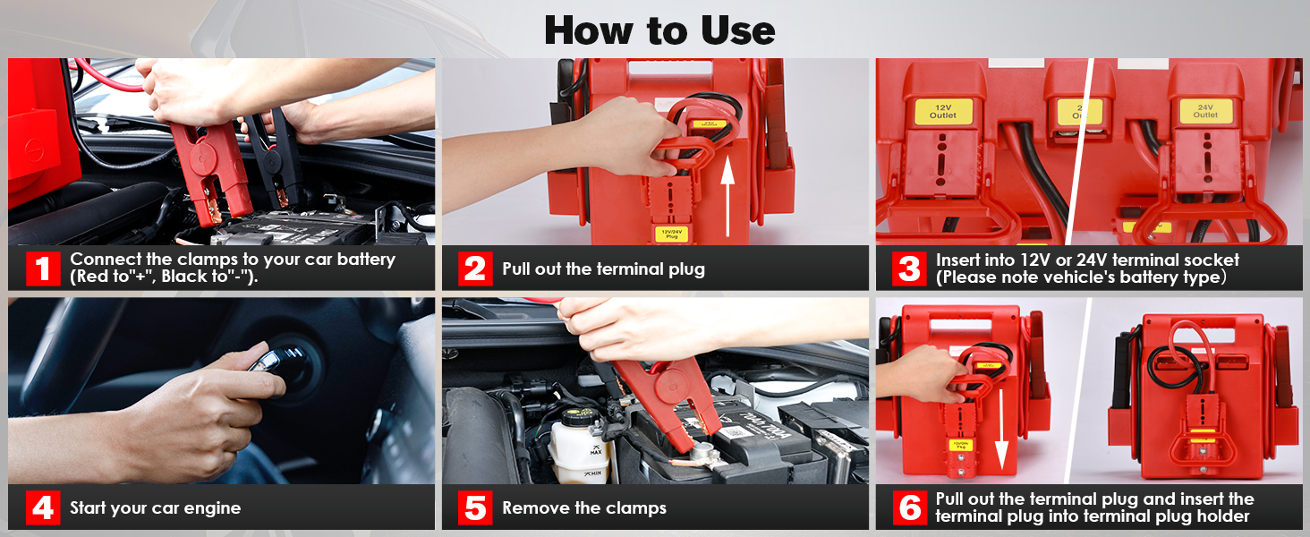 24V JUMP STARTER
