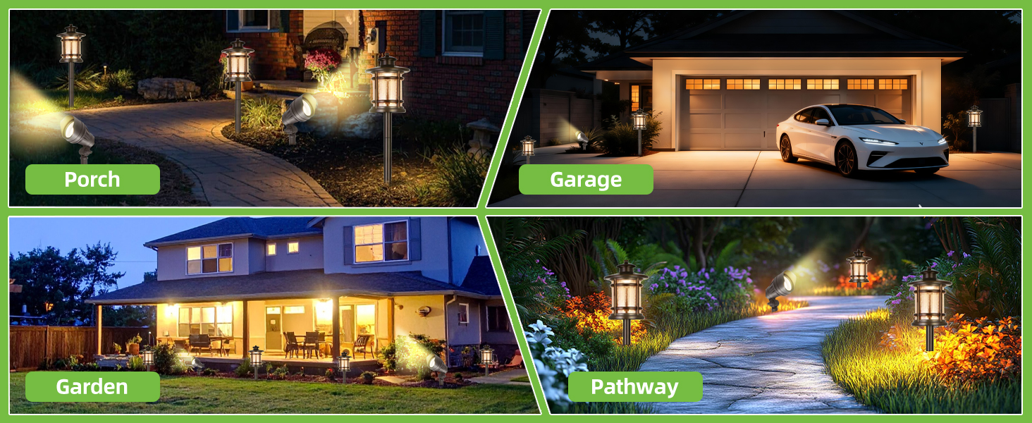 Porch, Garage, Garden, Pathway