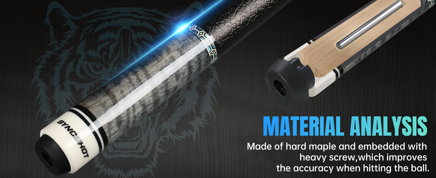Carbon Fiber Professional Pool Sticks