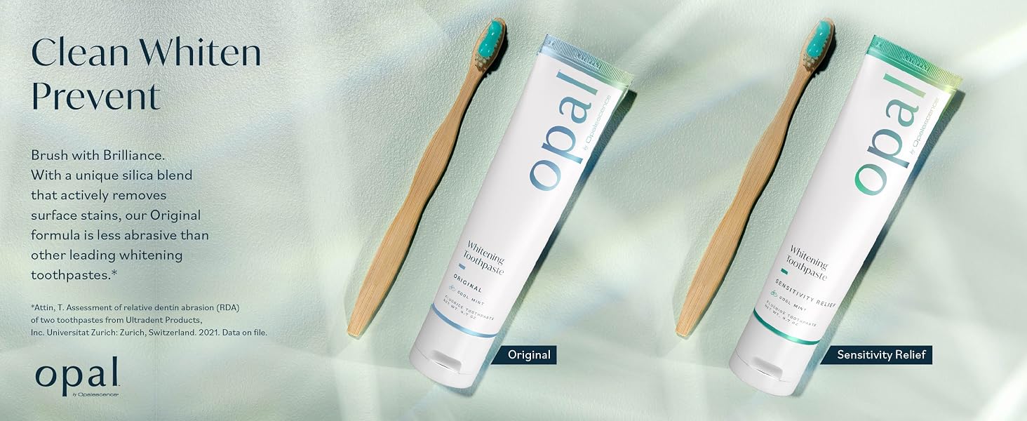 Opal Toothpaste 2nd banner teeth whitening