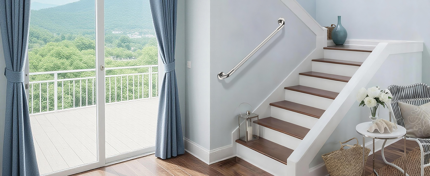 shower safety bars elderly