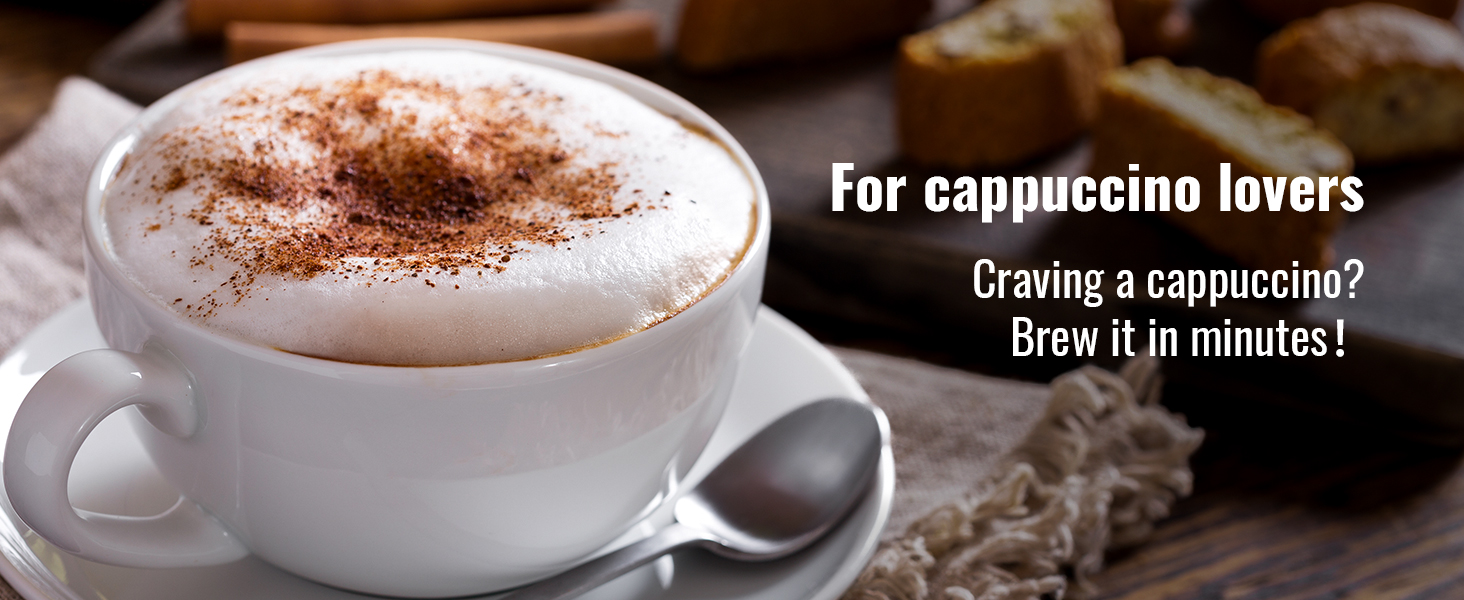 For cappuccino lovers