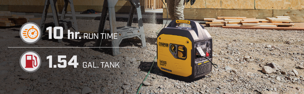 Champion Power Equipment 4000-Watt RV Ready Portable Inverter Generator