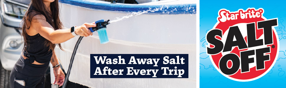 Star brite, Salt Off, Prevent Salt Damage, Removes Deposits, Wash Away Every Trip