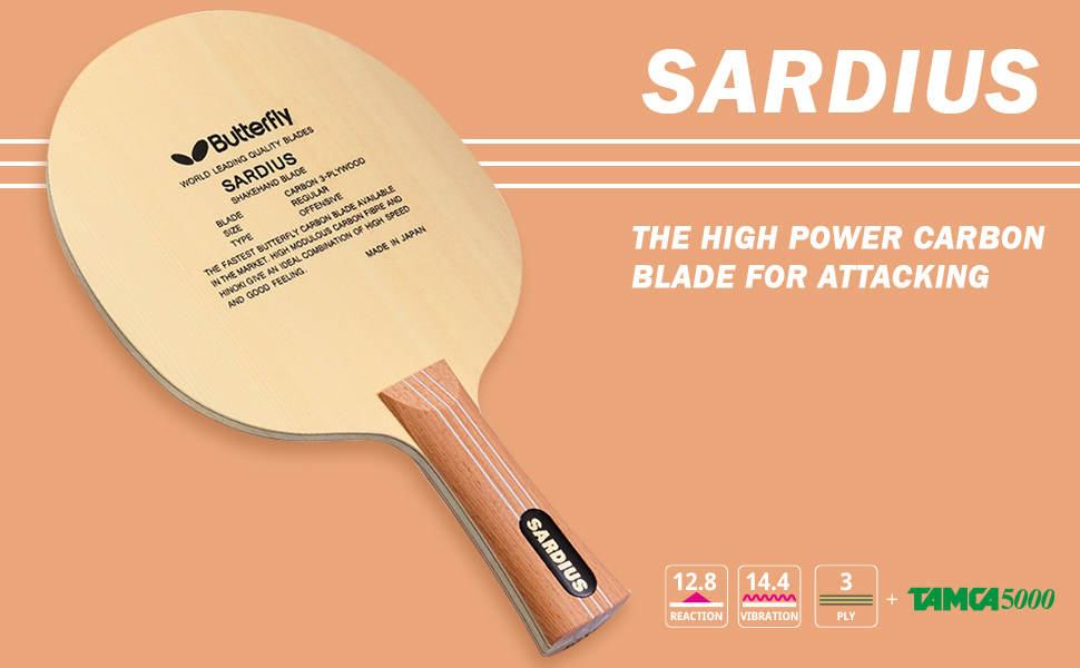 Sardius - High power carbon blade for attackers