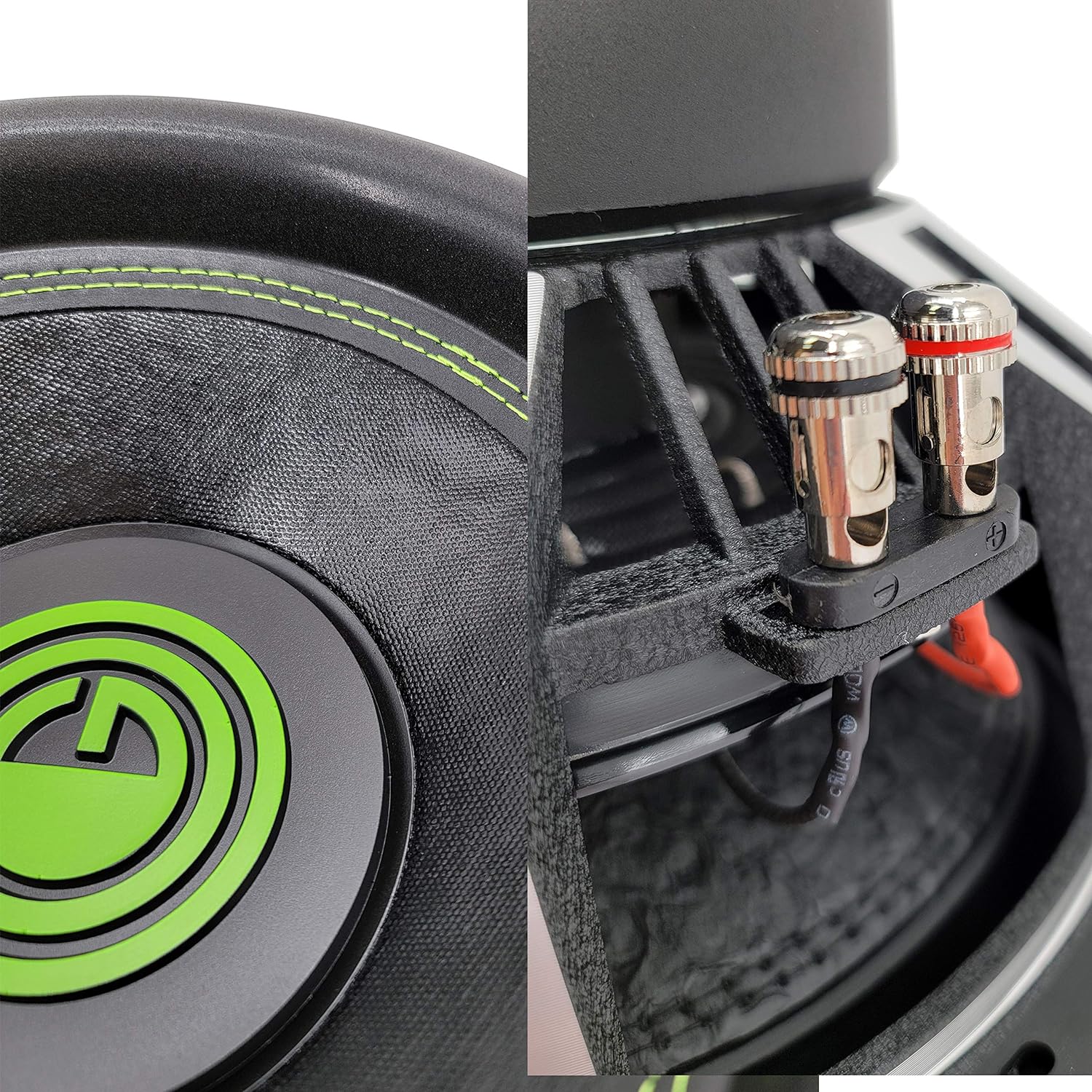 Gravity Car Vehicle Subwoofer Audio Speaker - 15 Inch Competition Grade Pressed Paper Cone, 2 Ohm DVC, Advanced Air Flow