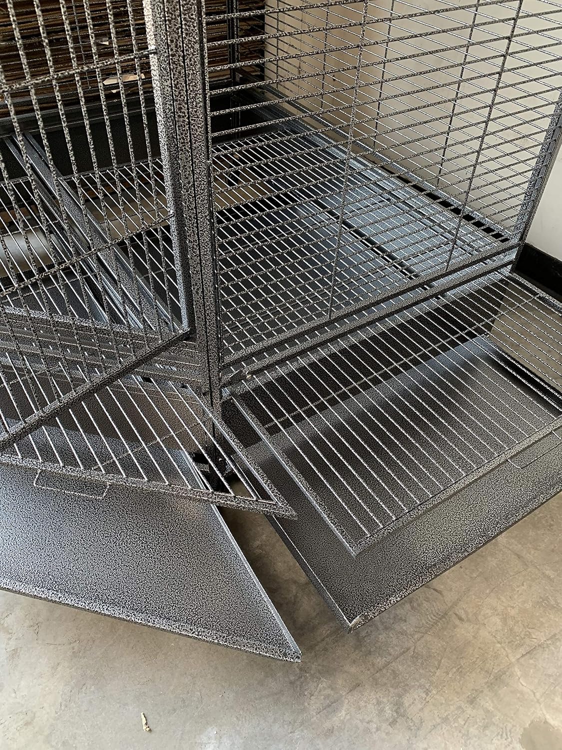 Parrot Escape Jumbo Corner Bird Cage Aviary (X-Large)