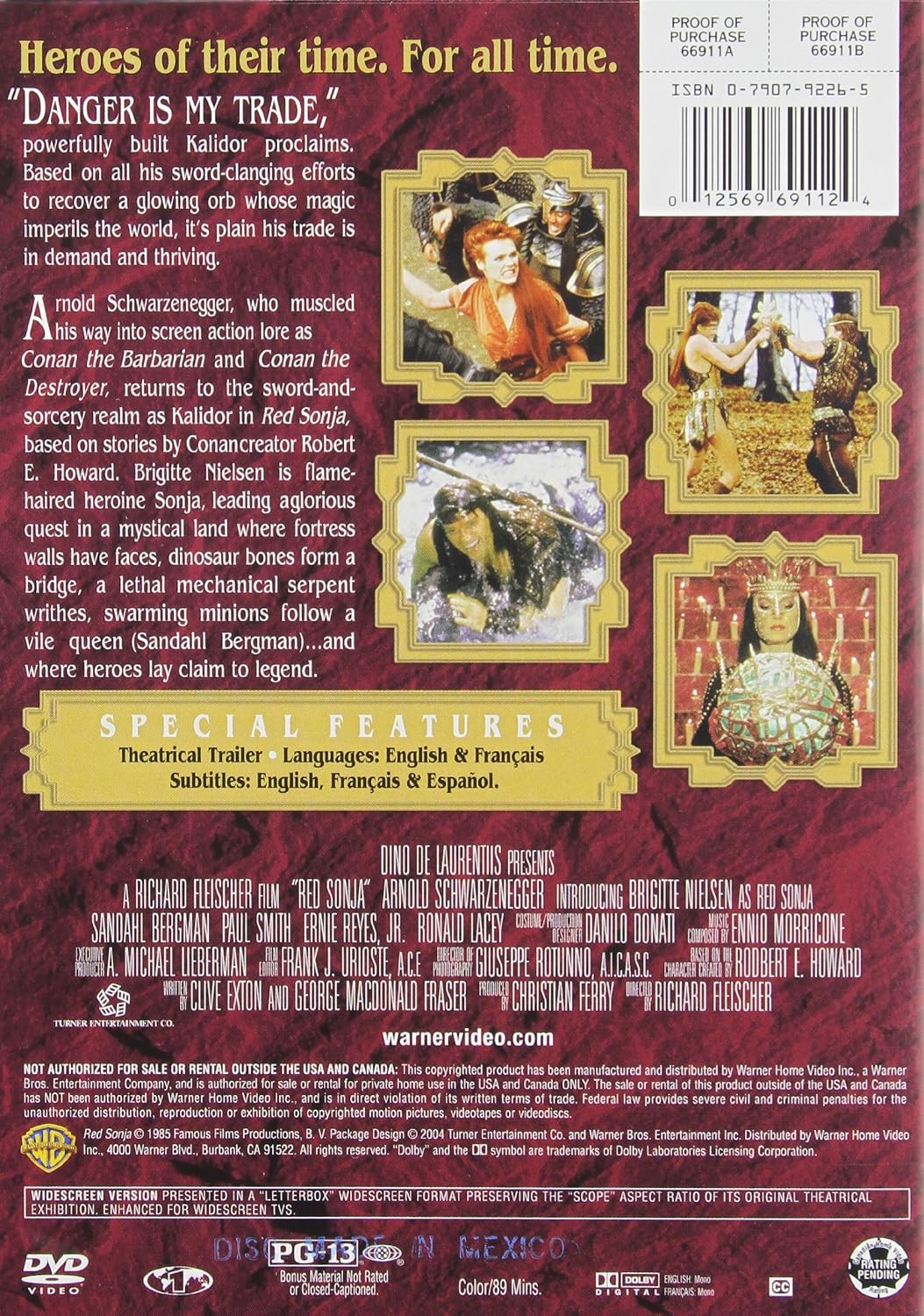 Red Sonja (DVD)