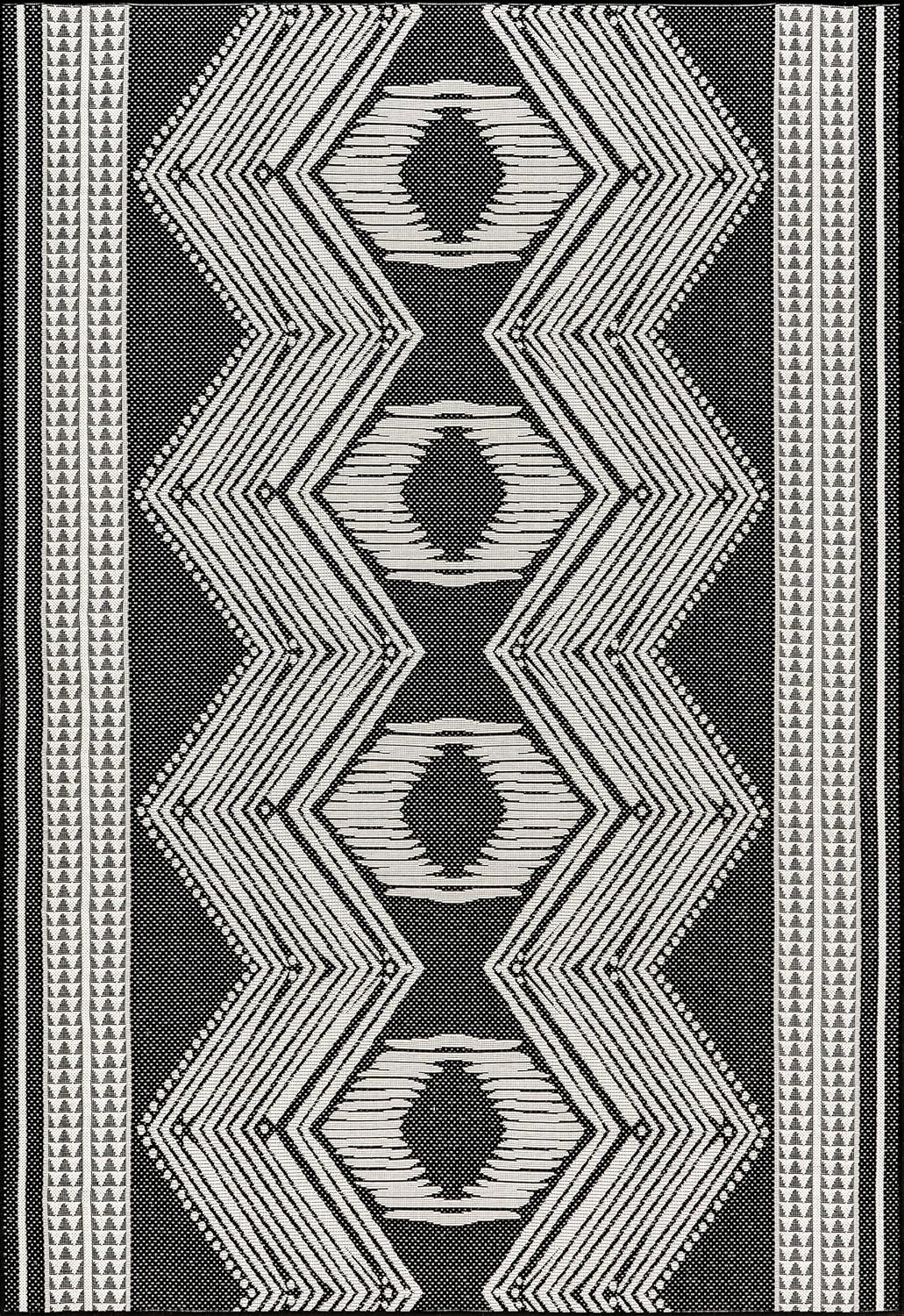 nuLOOM Ranya Light Brown Geometric Indoor/Outdoor Area Rug, 4' x 5'