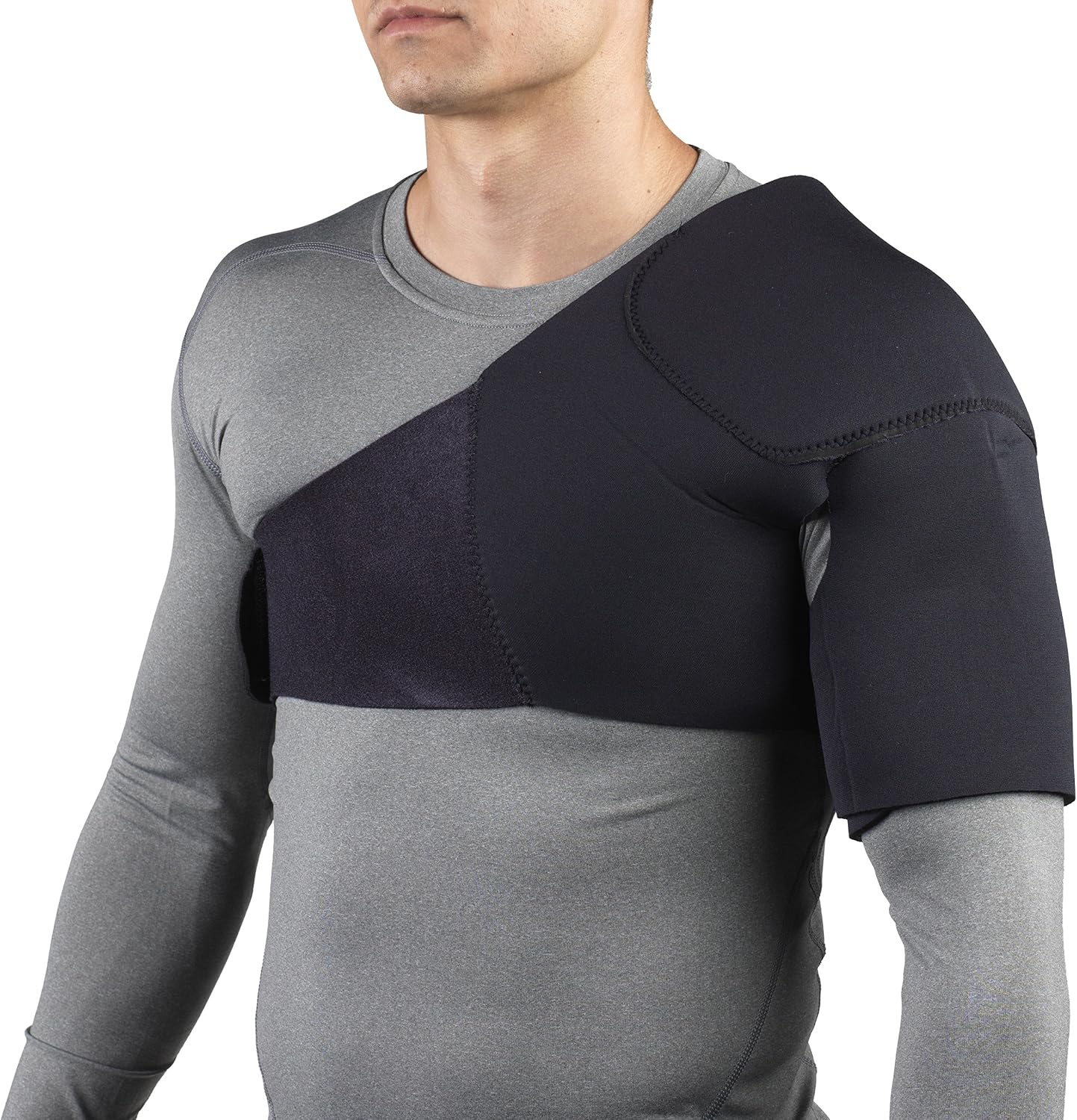 OTC Shoulder Support, Brace and Post-Surgical Protector, Neoprene, Medium