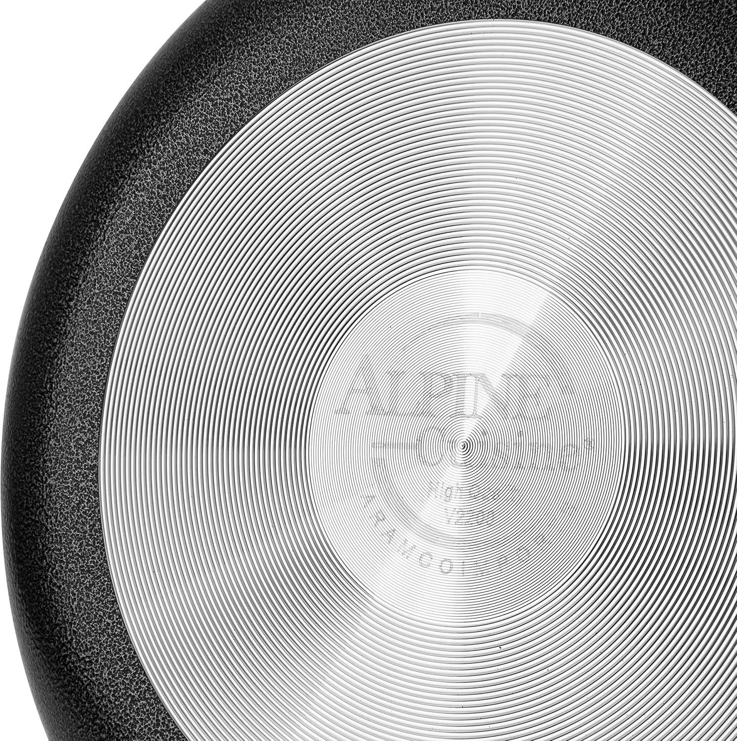 Alpine Cuisine 4 Quart Non-stick Stock Pot with Tempered Glass Lid and Carrying Handles, Multi-Purpose Cookware Aluminum Dutch Oven for Braising, Boiling, Stewing