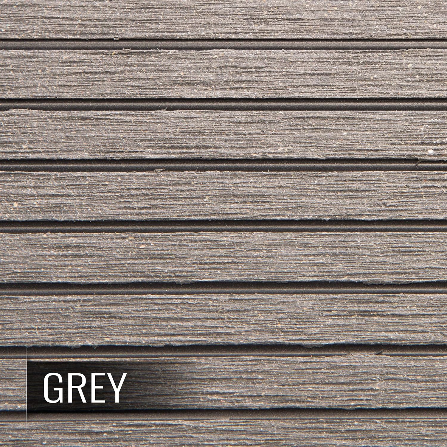 IncStores Helios Interlocking Patio Deck Tiles | All Weather | Waterproof Outdoor Flooring for Patio, Balcony Flooring, Garden and Poolside | 12"x12" | 11 Gray 6 Slate Tiles
