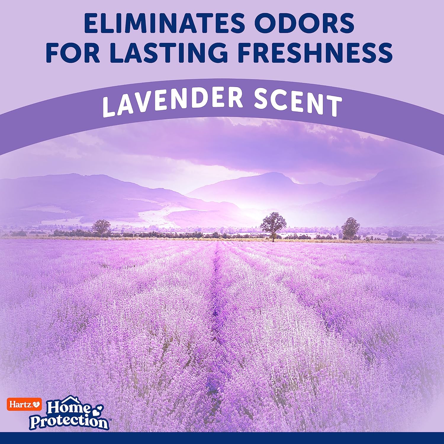 Hartz Home Protection Lavender Scented Odor Eliminating Dog Pads, 50 Count