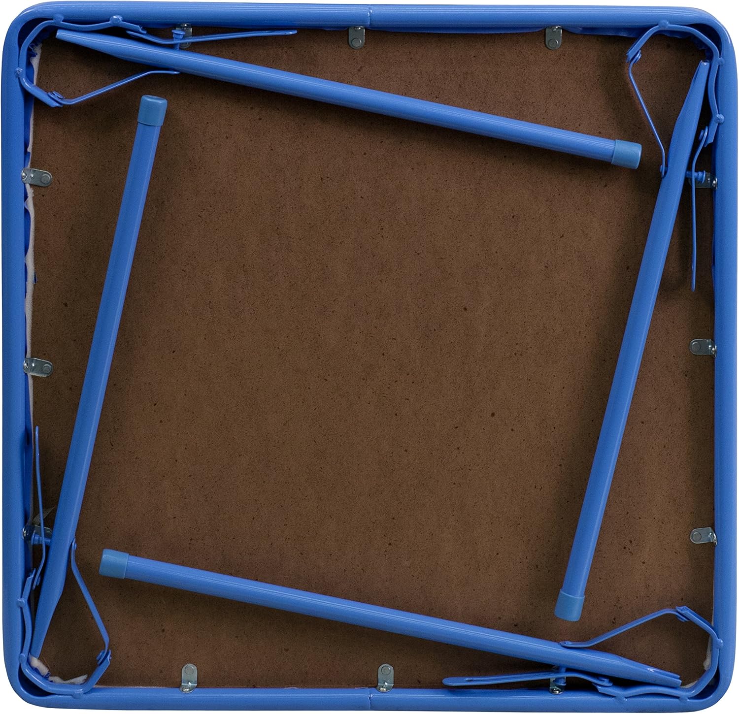 EMMA + OLIVER Blue Kids Folding Table