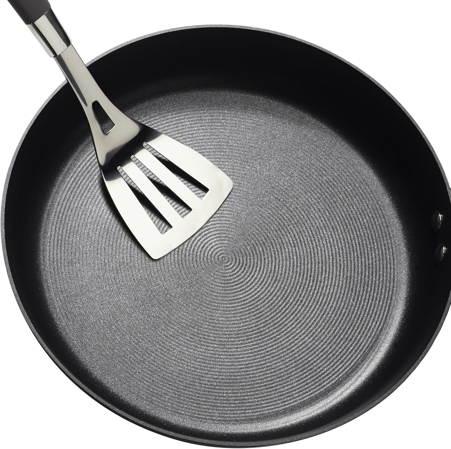 Circulon Symmetry Hard Anodized Nonstick Induction Frying Pan, 8.5-Inch Fry Pan, Black