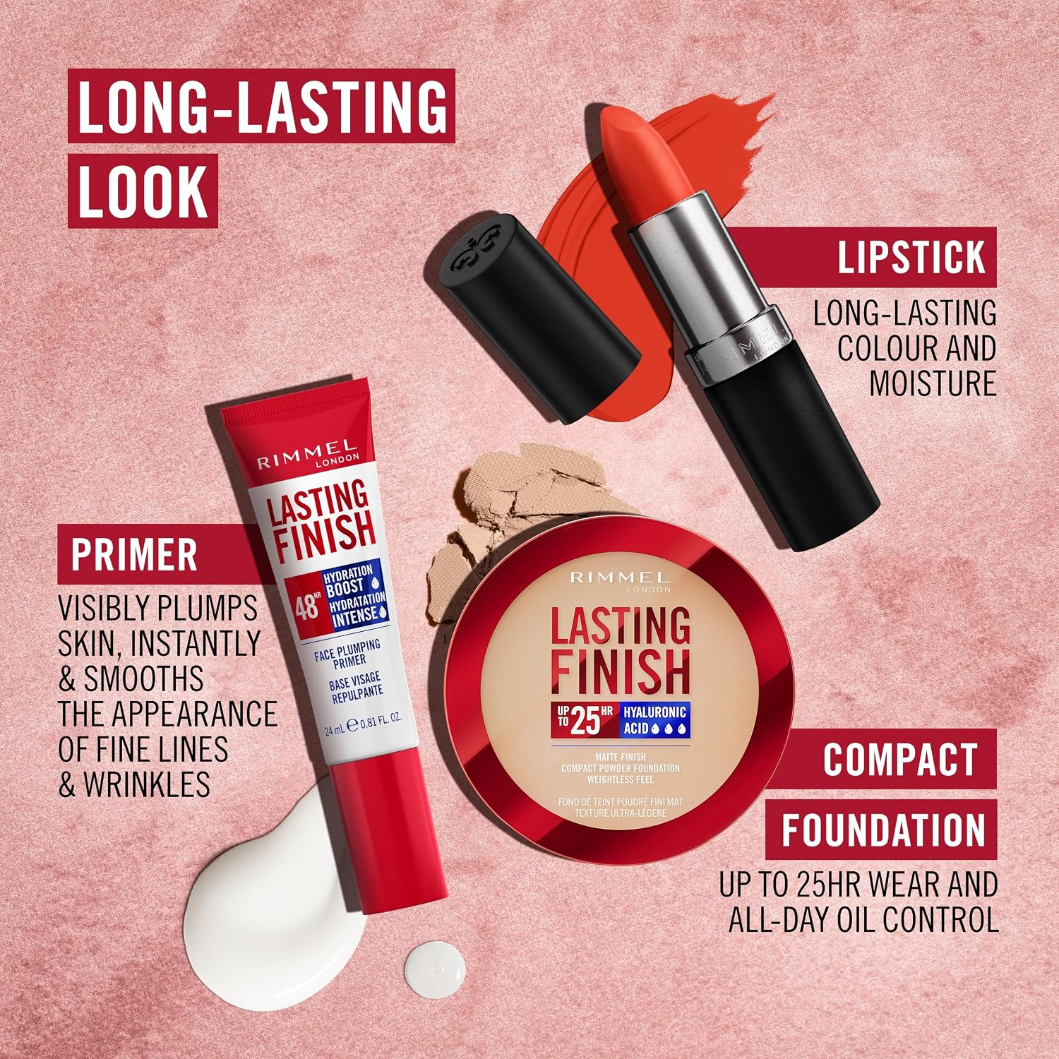 Rimmel London Lasting Finish by Kate Lipstick, 001