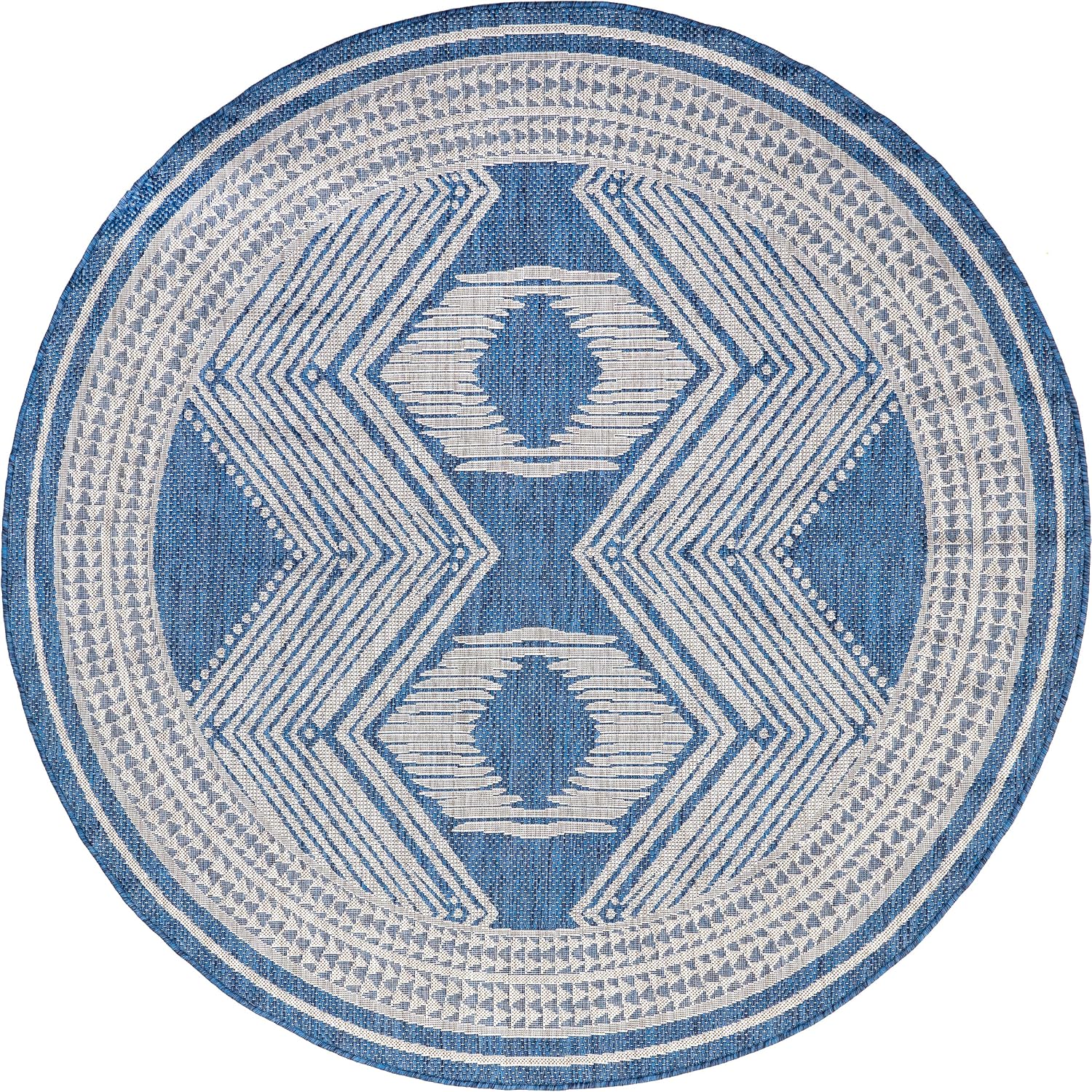 nuLOOM Ranya Light Brown Geometric Indoor/Outdoor Area Rug, 4' x 5'