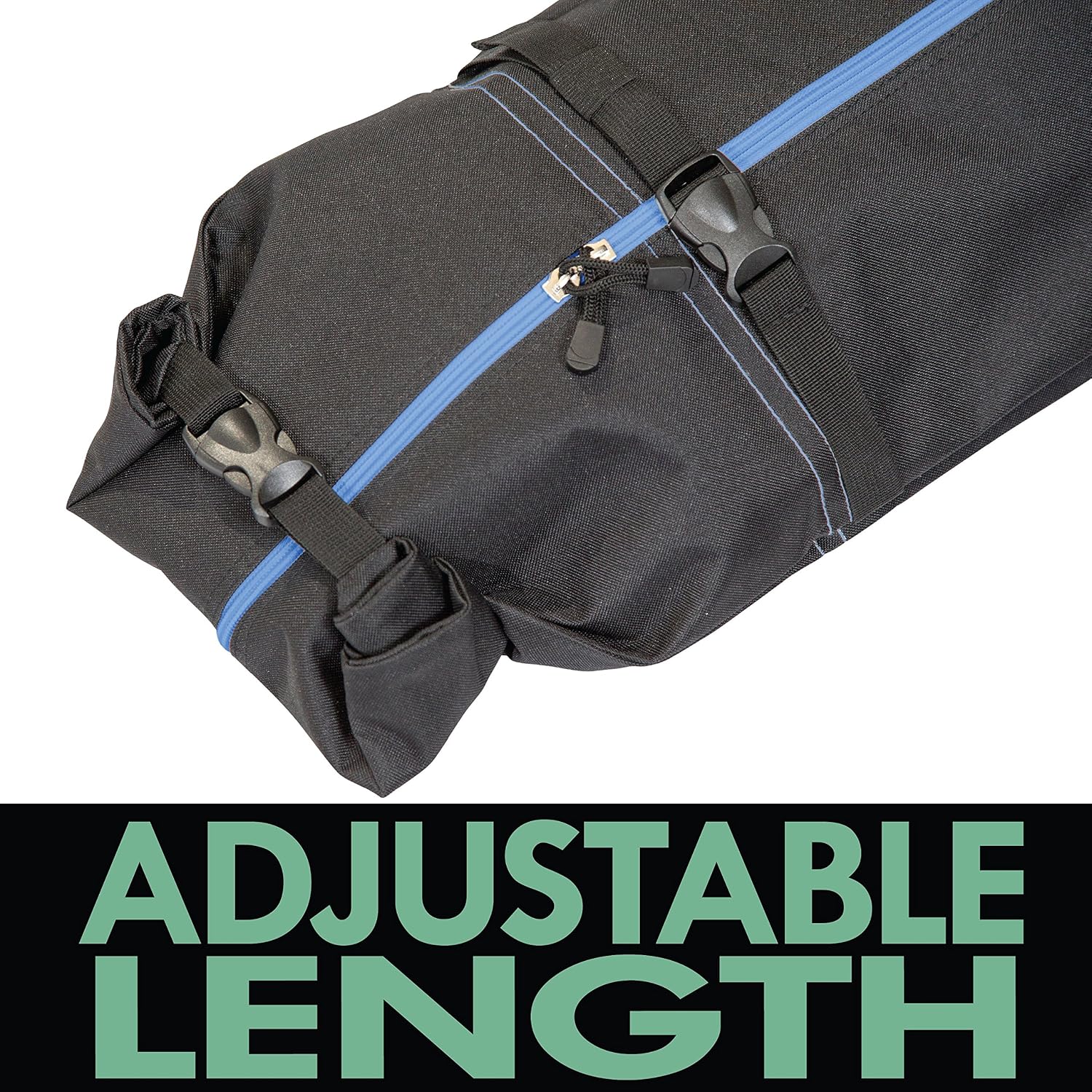 Athletico Ski Bag and Ski Boot Bag Combo - Ski Bags for Air Travel - Unpadded Snow Ski Bags Fit Skis Up to 200cm - For Men, Women, Adults, and Children