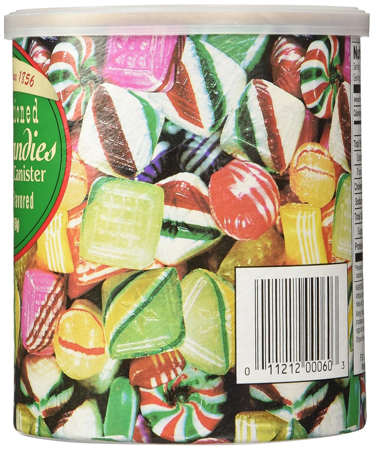 Washburns Old Fashioned Hard Candies 16 oz Canisters (2 pack)