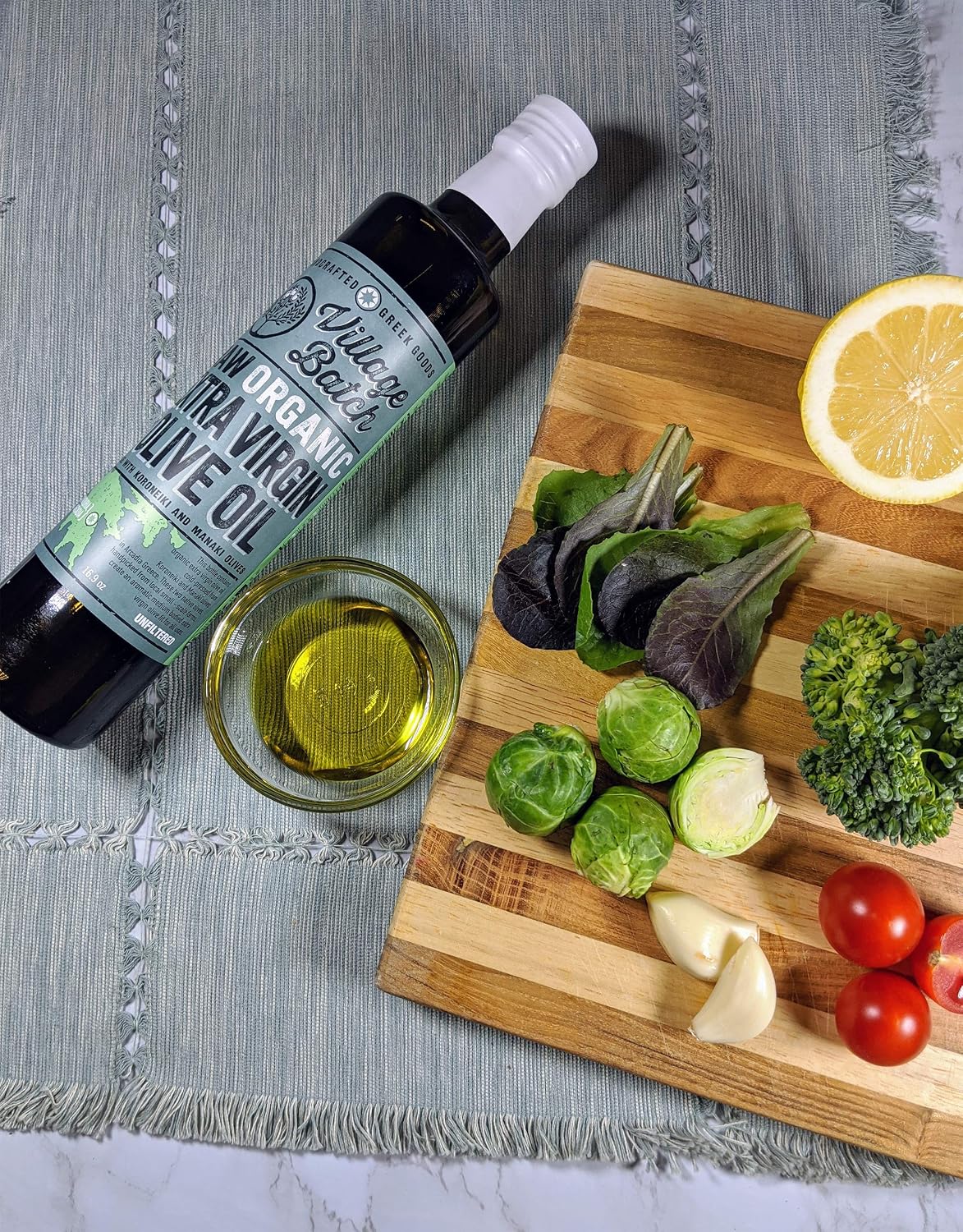 VILLAGE BATCH - AWARD WINNERS - KORONEIKI OLIVE OIL Greek Olive Oil ORGANIC COLD PRESSED OLIVE OIL Extra Virgin Olive Oil High In Polyphenols