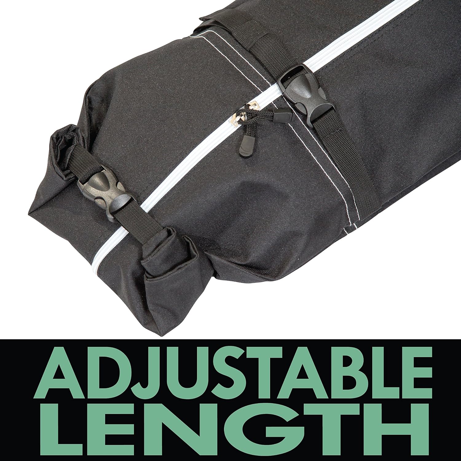 Athletico Ski Bag and Ski Boot Bag Combo - Ski Bags for Air Travel - Unpadded Snow Ski Bags Fit Skis Up to 200cm - For Men, Women, Adults, and Children