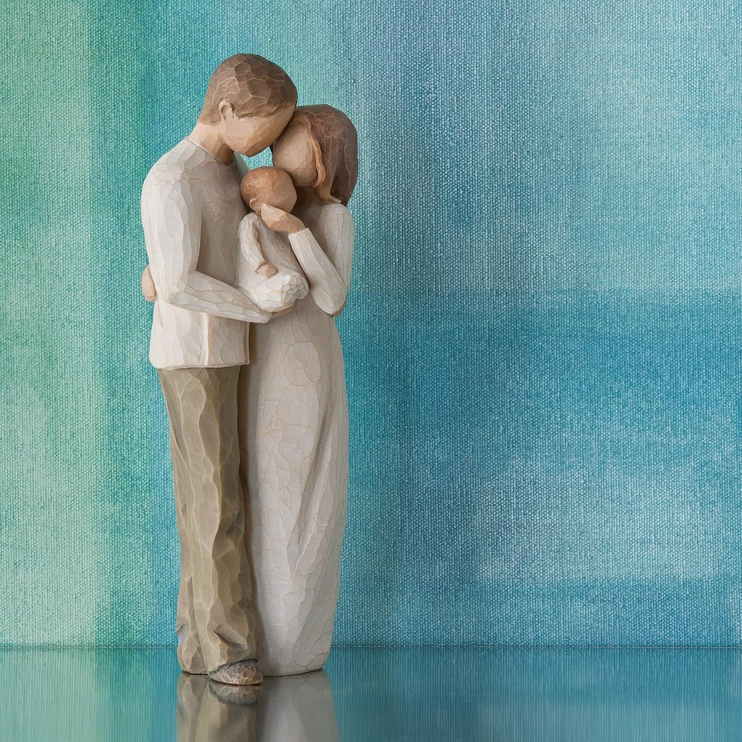 Willow Tree Nurture, Sculpted Hand-Painted Figure | Hand-Painted Resin Figurine, Sculpted by Artist Susan Lordi, Celebrates Loving Family Relationships, Family Grouping