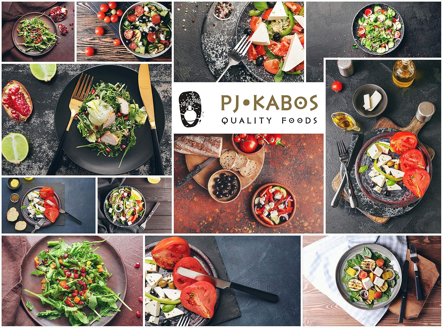 P.J. KABOS Fresh 2025/26 Harvest, High Phenolic (400+mg/kg), Natural Greek Extra Virgin Olive Oil, Kosher, Greece, Cold Extracted, 16.9 oz Tin, Koroneiki, "Family Reserve -Medium"