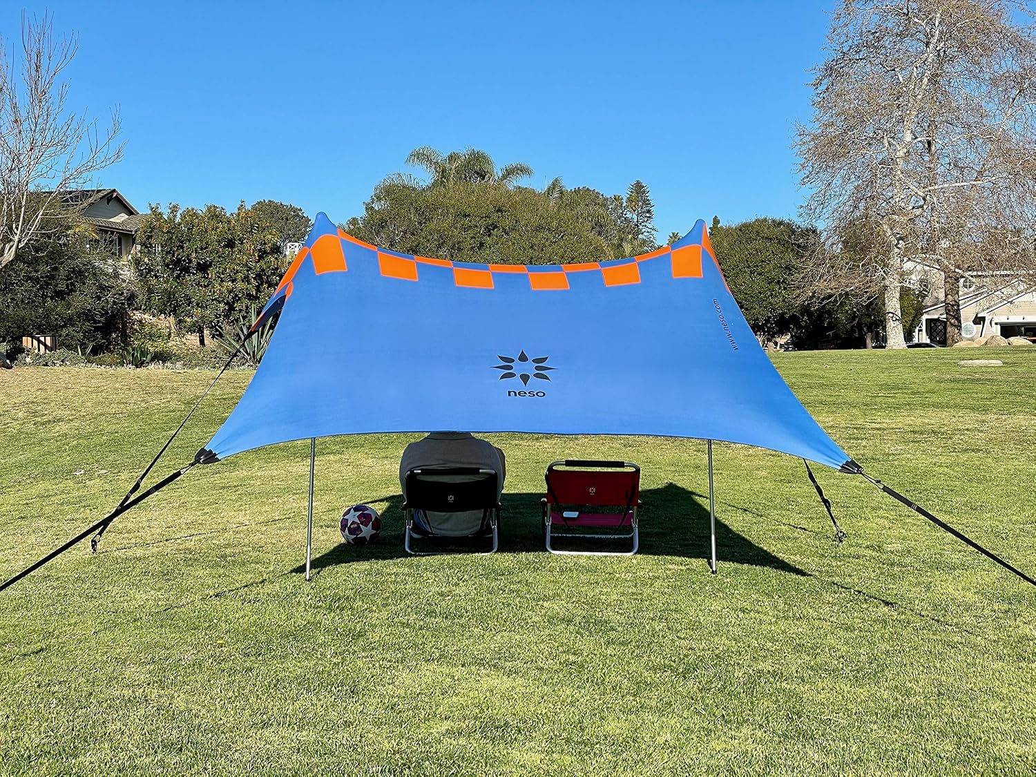 Neso Sidelines 1 Sports Tent - Lightweight and Portable Sun Shelter and Shade Tent for Outdoor Activities - Patented Reinforced Corners - UPF 50+