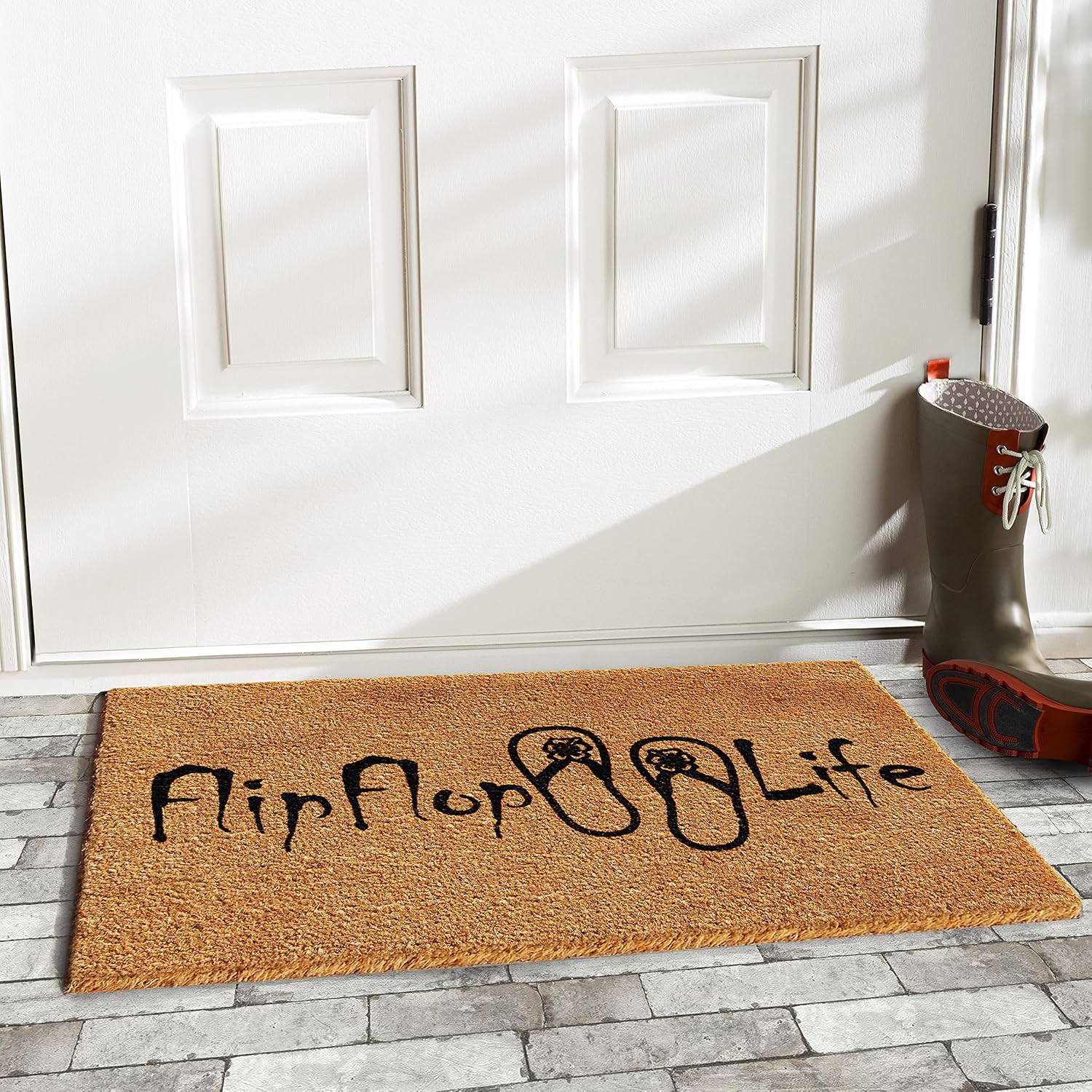 Calloway Mills 102511729 Flip Flop Life Doormat