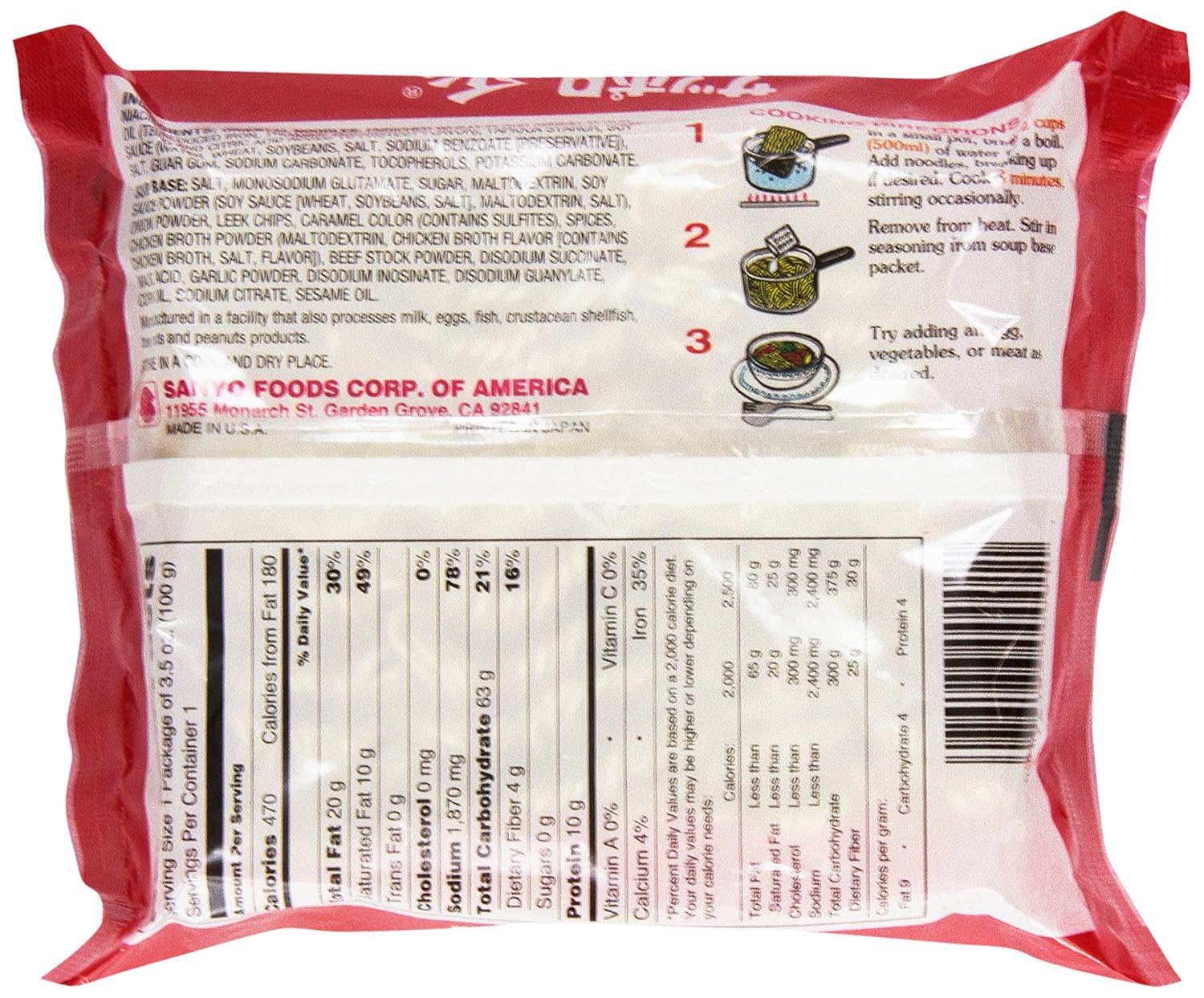 stickerless New [SAPPORO ICHIBAN] Ramen Noodles, Original Soy Sauce Flavor, No.1 Tasting Japanese Instant Noodles (3.5 Oz) (24 pouches)
