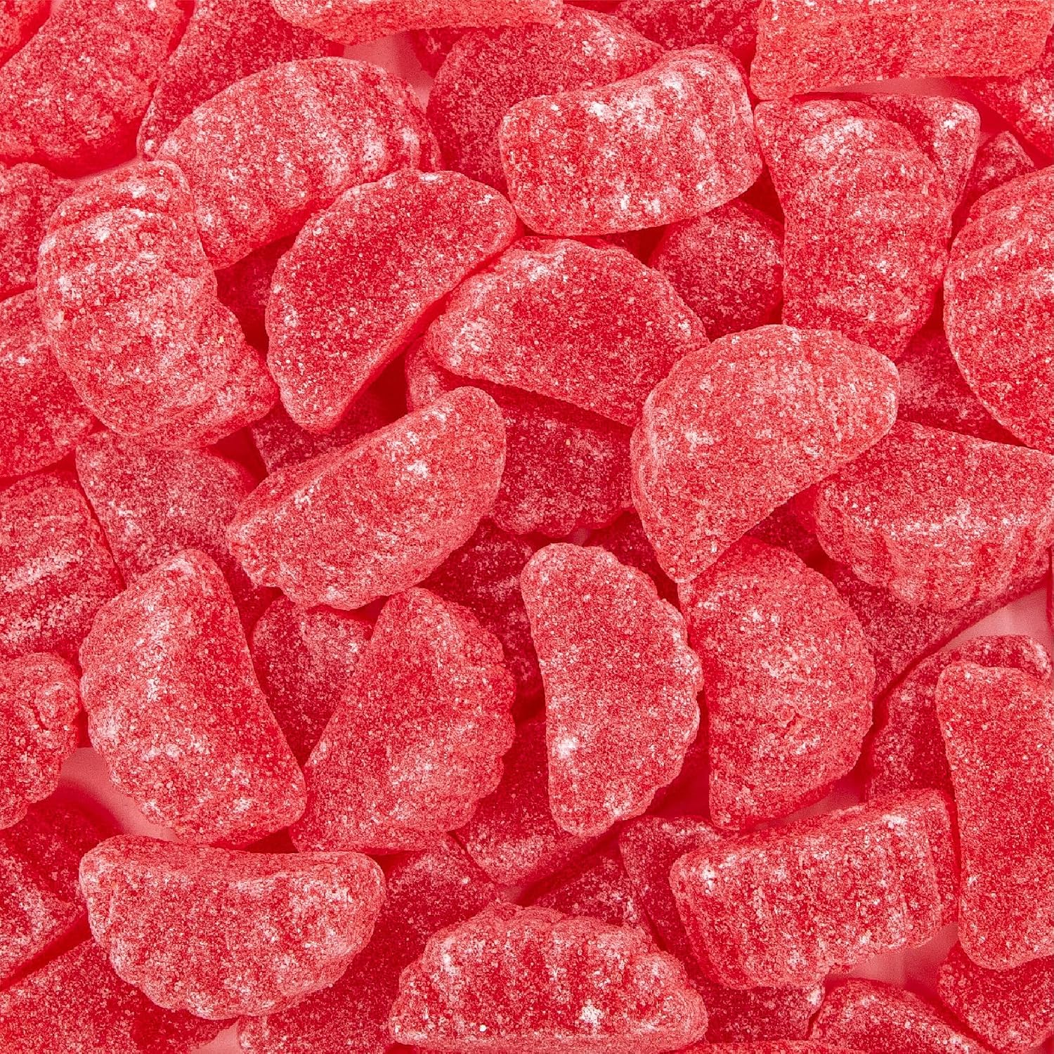 Cherry Slices Jelly Candy, Fruit Slices with Cherry Flavor, 2 Lb Bag