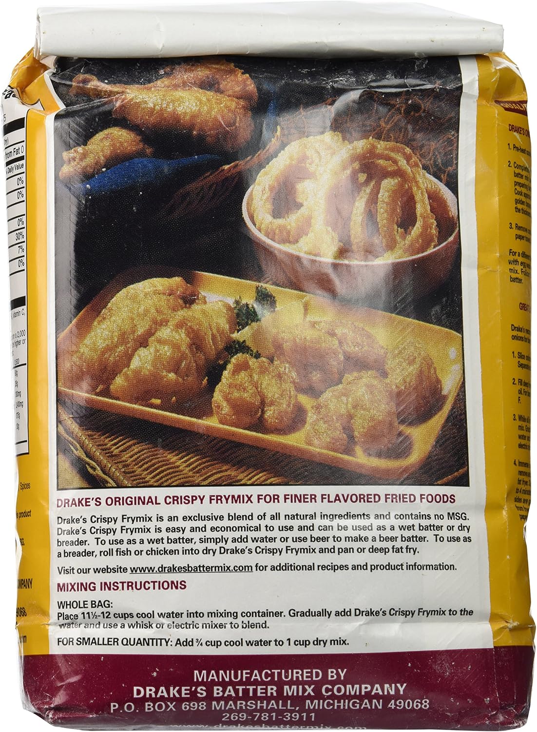 Drake's Crispy Frymix 5lb Bag