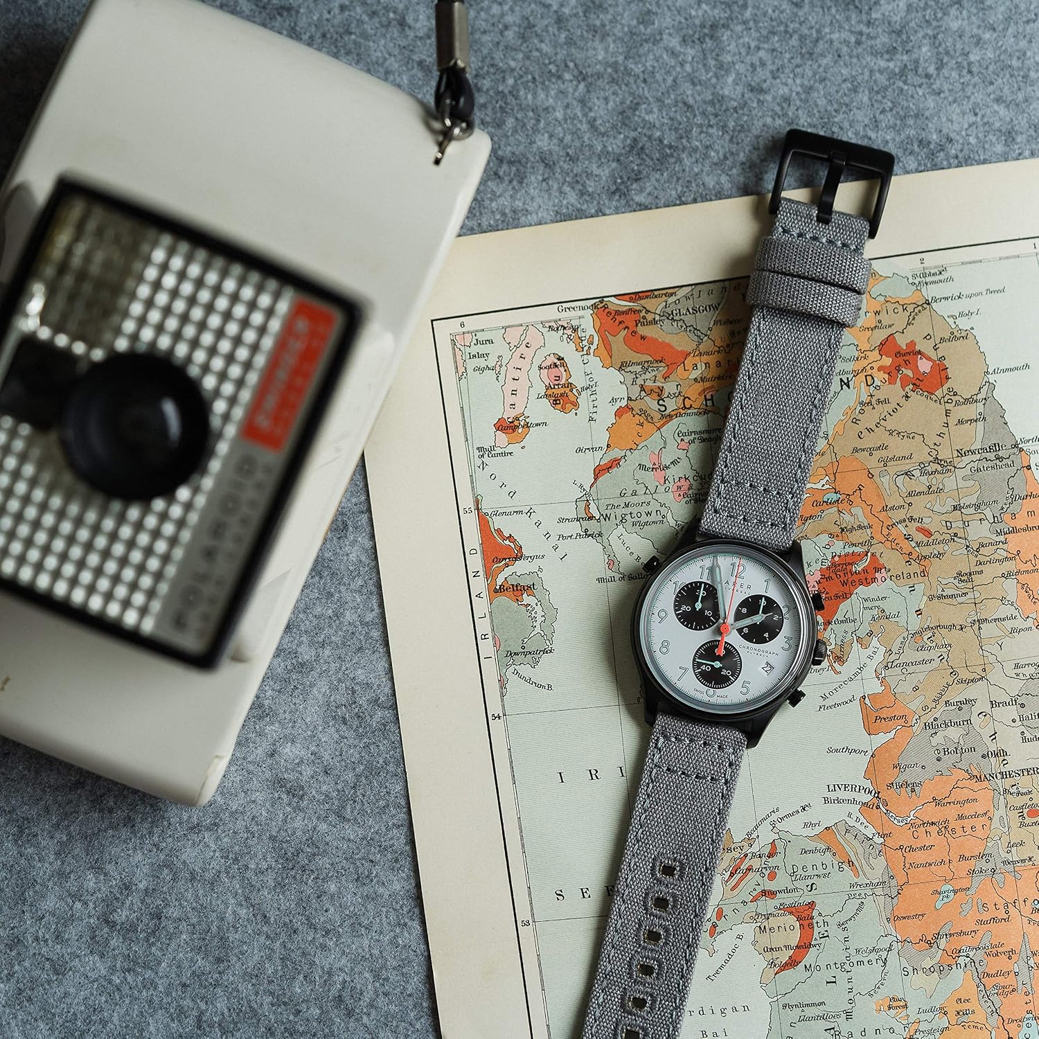 BARTON Canvas Quick Release Watch Band Straps