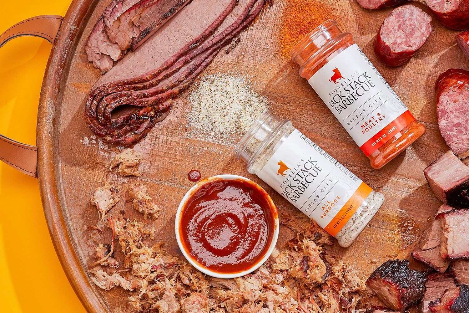 Jack Stack Barbecue Dry Rub Seasoning Variety Pack - All Purpose, Steak, Poultry & Meat Seasonings - Kansas City Spice 3 Pack - for Chicken, Steak, Ribs, Vegetables, Seafood, and More (7oz Each)